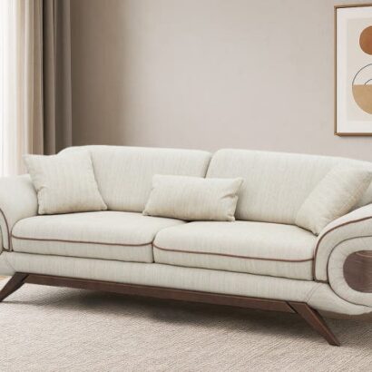 Royaloak Lisbon 3 Seater Sofa with Sliding Extendable Backrest