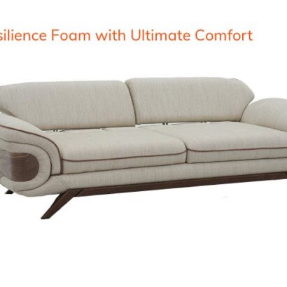 Royaloak Lisbon 3 Seater Sofa with Sliding Extendable Backrest