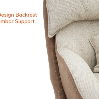 Royaloak Lisbon Single Seater Sofa with Solidwood Skirting