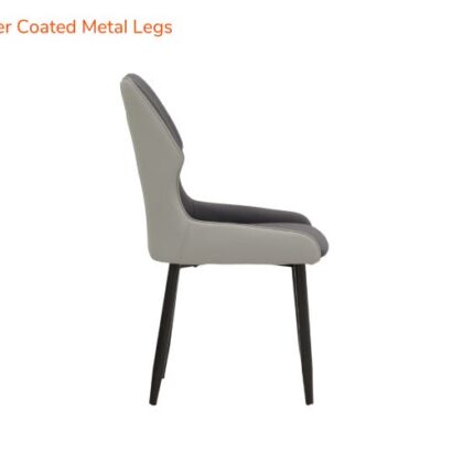 Royaloak Lucca Italian Leatherette Dining Chair