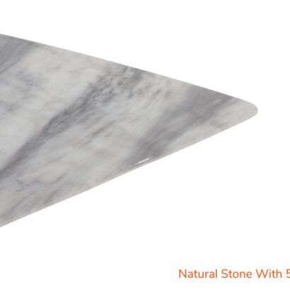 Royaloak Lucca Italian Marble Six Seater Dining Table