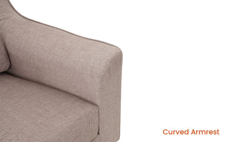 Royaloak Melaka Malaysian Fabric Sofa Three Seater