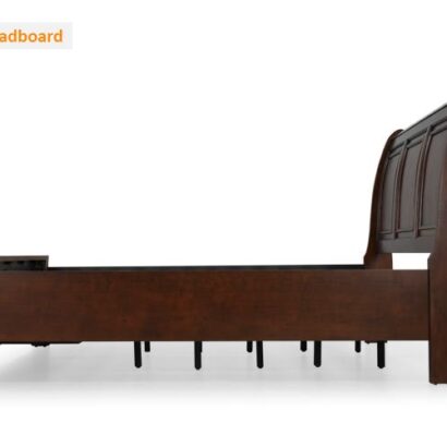 Royaloak Miami American Wooden King Bed