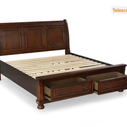 Royaloak Miami American Wooden King Bed
