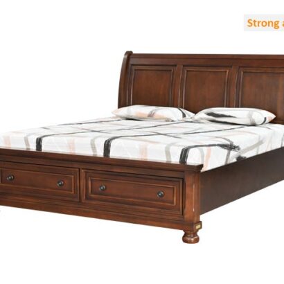 Royaloak Miami American Wooden King Bed