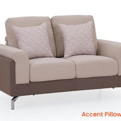 Royaloak Milan Italian 2 Seater Fabric Sofa