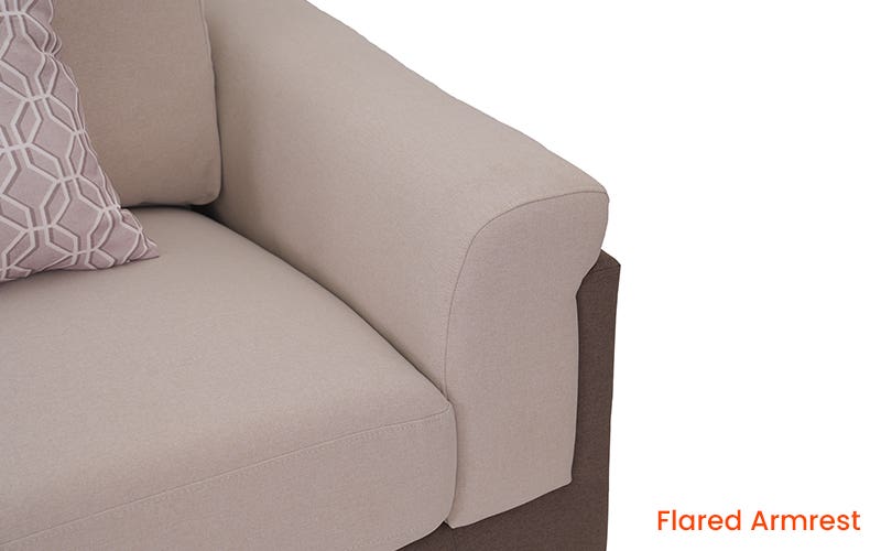 Royaloak Milan Italian 2 Seater Fabric Sofa