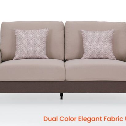 Royaloak Milan Italian 3 Seater Fabric Sofa