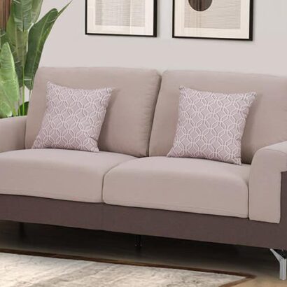 Royaloak Milan Italian 3 Seater Fabric Sofa