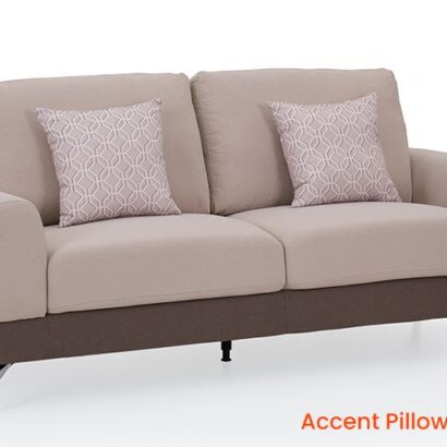 Royaloak Milan Italian 3 Seater Fabric Sofa