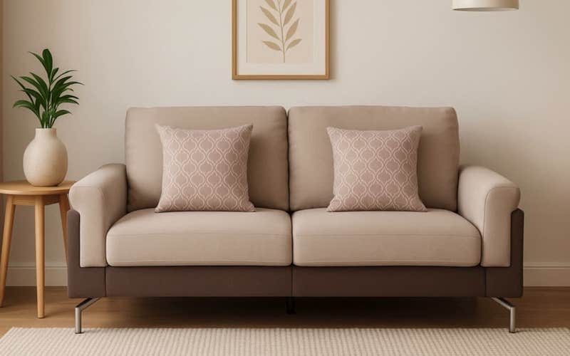 Royaloak Milan Italian 3 Seater Fabric Sofa Royaloak Milan Italian 3 Seater Fabric Sofa