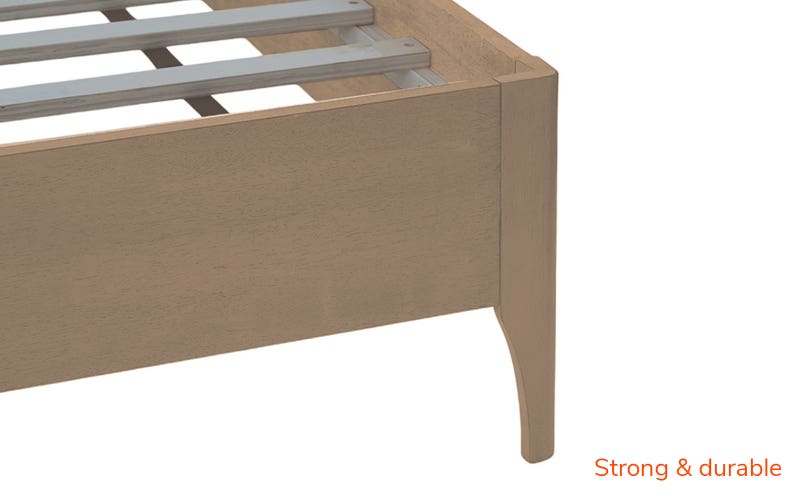 Royaloak Milan Italian Upholstered King Bed