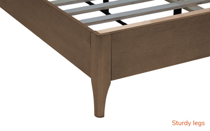 Royaloak Milan Italian Upholstered King Bed