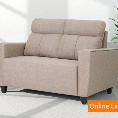 Royaloak Mily Fabric Sofa Two Seater