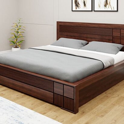 Royaloak Mourya Wooden King Size Bed With Hydraulic Storage