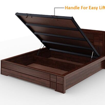 Royaloak Mourya Wooden King Size Bed With Hydraulic Storage