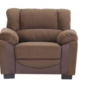 Royaloak Muar Malaysian 1 Seater Fabric Sofa