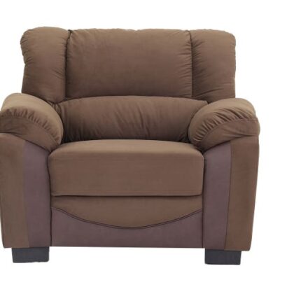 Royaloak Muar Malaysian 1 Seater Fabric Sofa