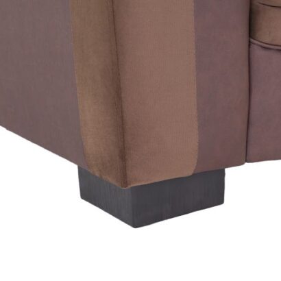 Royaloak Muar Malaysian 1 Seater Fabric Sofa