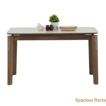 Royaloak Muar Malaysian Sintered Top Four Seater Dining Table