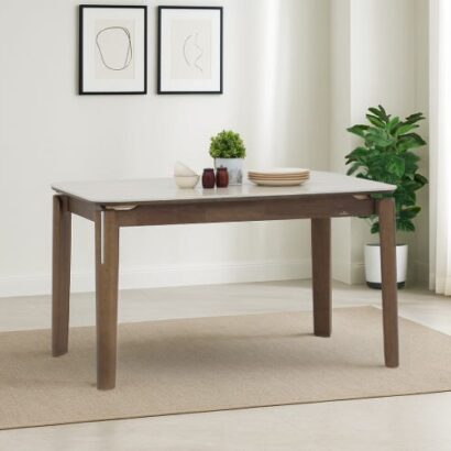 Royaloak Muar Malaysian Sintered Top Four Seater Dining Table