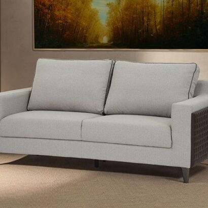 Royaloak Naples Italian Fabric Sofa 3 Seater