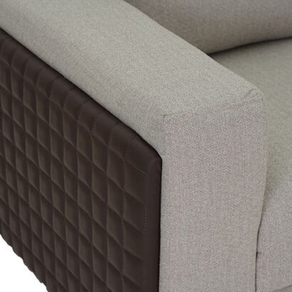 Royaloak Naples Italian Fabric Sofa 3 Seater