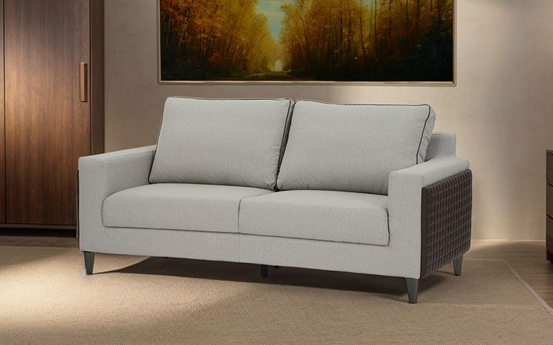 Royaloak Naples Italian Fabric Sofa 3 Seater Royaloak Naples Italian Fabric Sofa 3 Seater