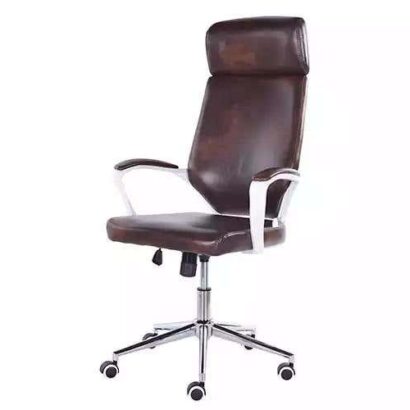 Royaloak Naples Italian Leatherette High Back Chair