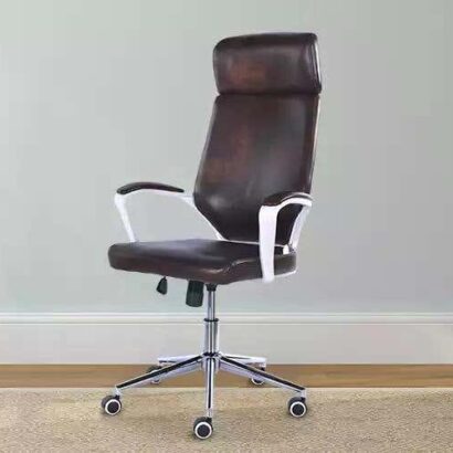 Royaloak Naples Italian Leatherette High Back Chair