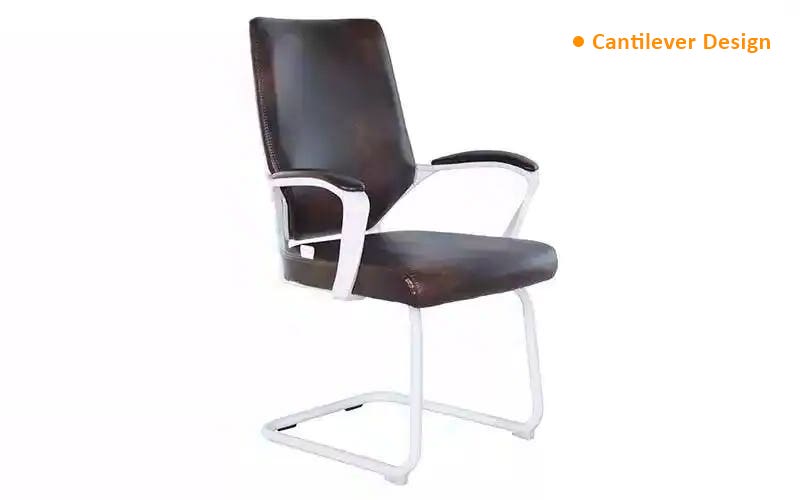 Royaloak Naples Italian Leatherette Visitor Chair