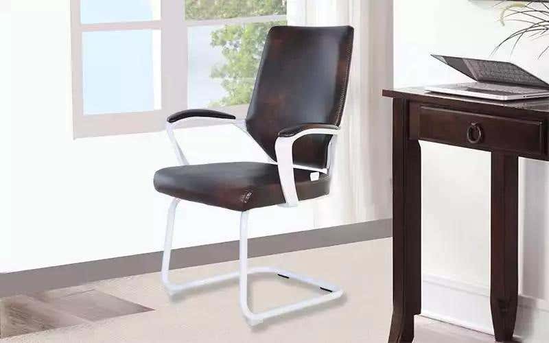Royaloak Naples Italian Leatherette Visitor Chair Royaloak Naples Italian Leatherette Visitor Chair