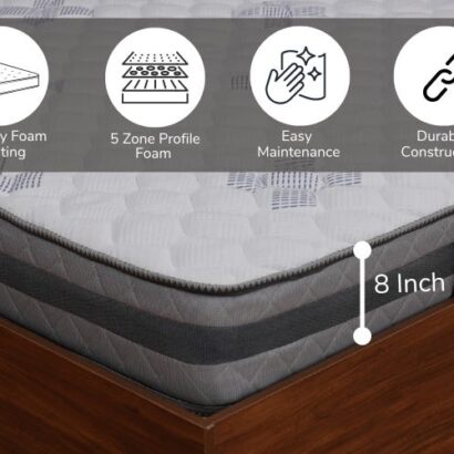 Royaloak Natural Active Spine Queen Mattress