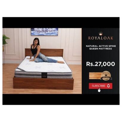 Royaloak Natural Active Spine Queen Mattress