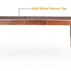 Royaloak New York American Wooden Extendable 8 Seater Dining Table