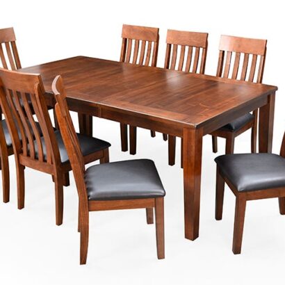Royaloak New York American Wooden Extendable Dining Set 8-Seater