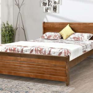 Royaloak New York American Wooden King Bed