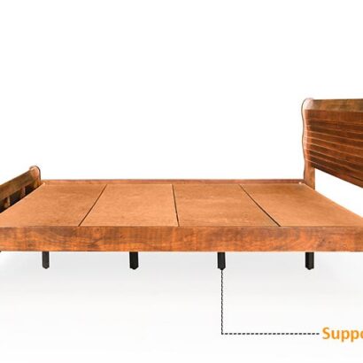 Royaloak New York American Wooden King Bed