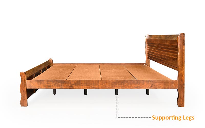 Royaloak New York American Wooden Queen Bed