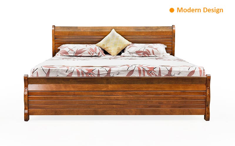 Royaloak New York American Wooden Queen Bed
