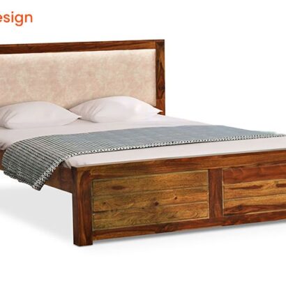 Royaloak Pearl Wooden King Bed With Drawer Storage