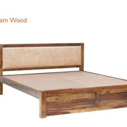 Royaloak Pearl Wooden King Bed With Drawer Storage