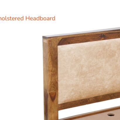 Royaloak Pearl Wooden King Bed With Drawer Storage