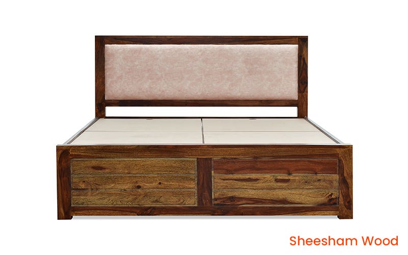 Royaloak Pearl Wooden Queen Bed