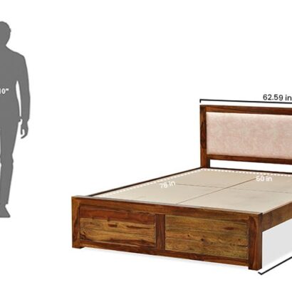 Royaloak Pearl Wooden Queen Bed