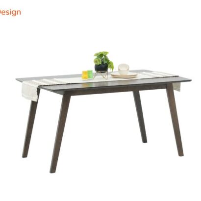 Royaloak Perak Malaysian Wooden Dining Table Six Seater Set