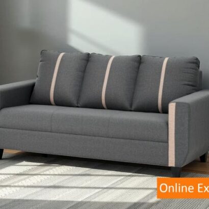 Royaloak Rily Fabric Sofa Three Seater