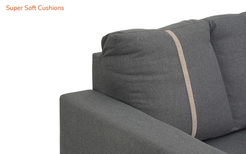 Royaloak Rily Fabric Sofa Three Seater