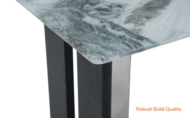 Royaloak Seattle 5D Natural Stone Dining Table Six Seater