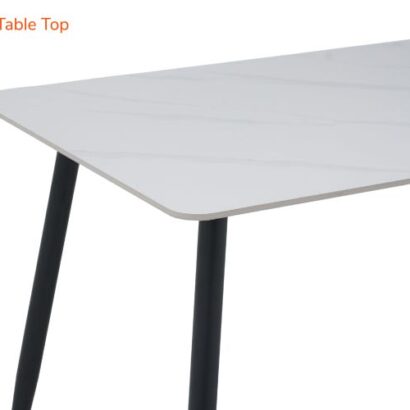Royaloak Sepang Malaysian Sintered Top Dining Table Four Seater